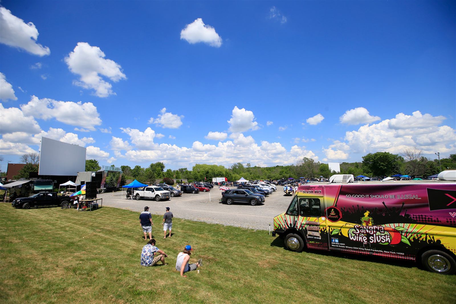Aqueous rocks out at the Transit Drive-in scenic
